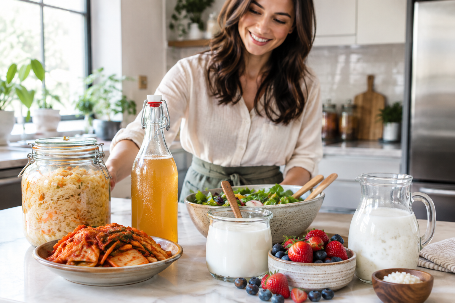Alimentos Fermentados: Melhore sua Saúde Digestiva